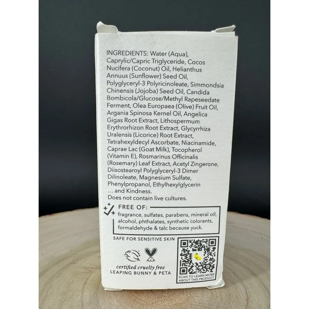 NEW Beekman 1802 Oh! Mega Milk Fermented Barrier Boosting Facial Oil w Goat Milk